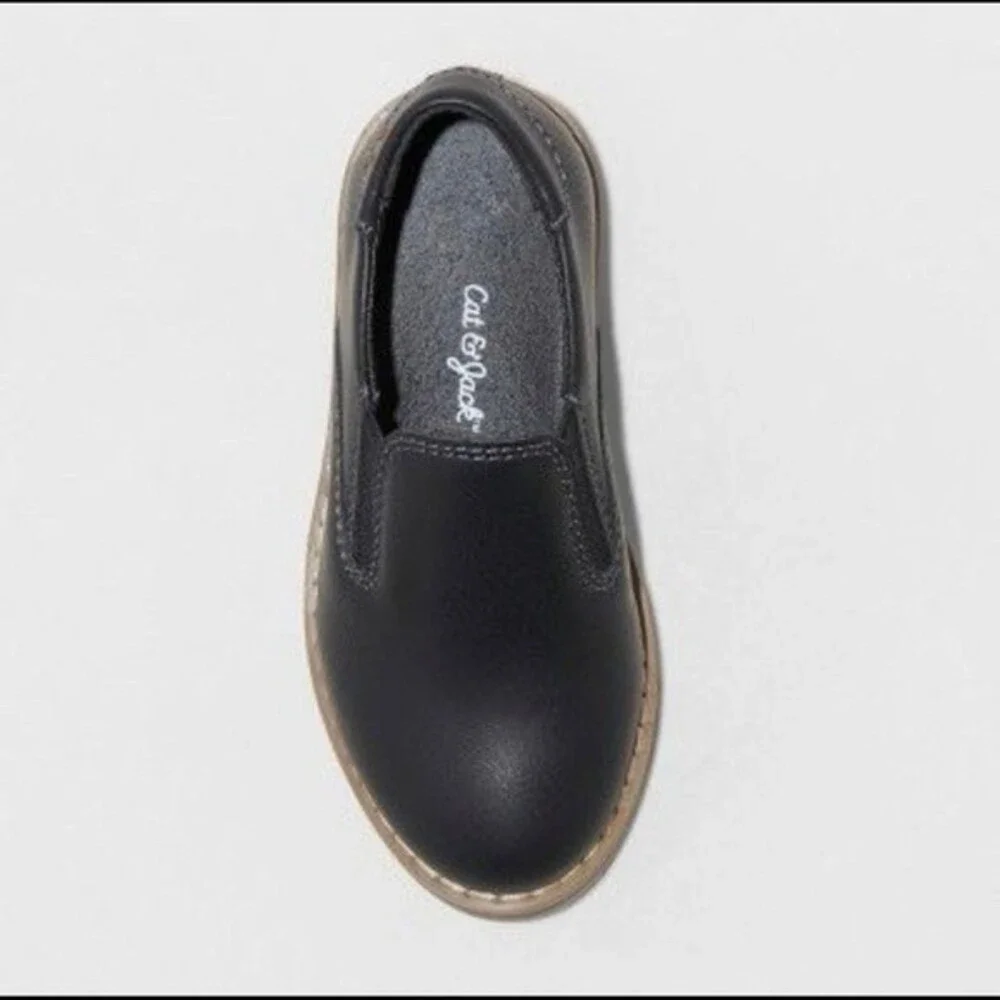 Cat & Jack Boy Neal Loafers Black